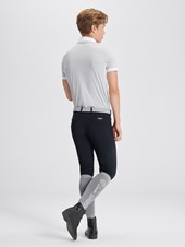 ZANNONE LIGHT GRAY POLO DA CONCORSO UOMO MANICA CORTA