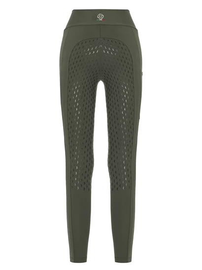 ALLEGRA GREEN LEGGINGS FULL GRIP PRO DA DONNA