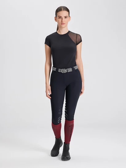 BELLA BLACK T-SHIRT TECNICA DA DONNA