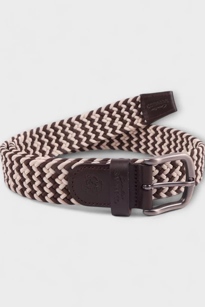 CINTURA ELASTICA   -   ADULTS UNISEX   BEIGE/BROWN