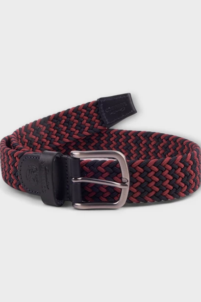 CINTURA ELASTICA   -   ADULTS UNISEX   BORDEAUX/NAVY