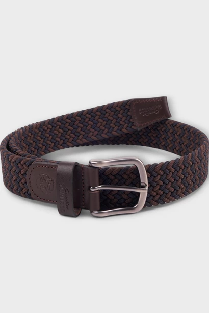 CINTURA ELASTICA   -   ADULTS UNISEX   BROWN/NAVY