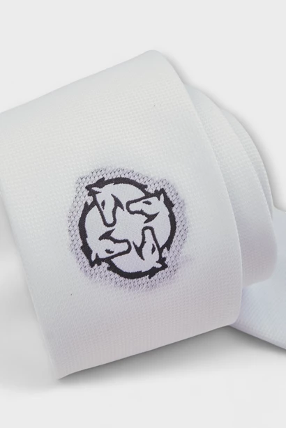 CRAVATTA DA CONCORSO   -   MEN   WHITE/WHITE