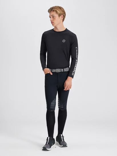 COPENHAGEN BLACK MAGLIETTA MANICA LUNGA DA UOMO