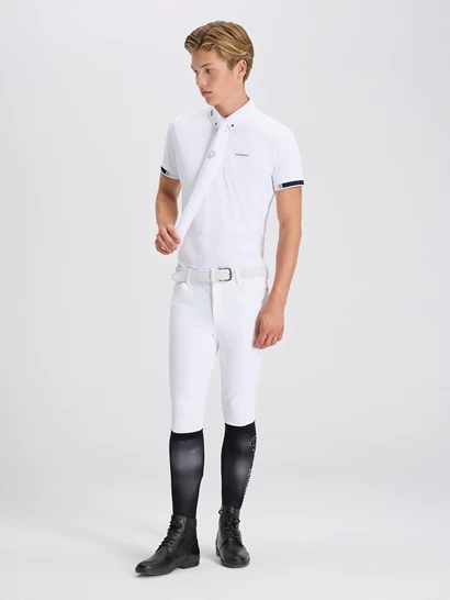 OXFORD WHITE CRAVATTA DA CONCORSO IN MAGLIA
