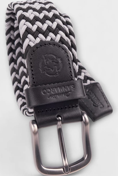 SANTORINI GRAY/BLUE-BLACK CINTURA ELASTICA
