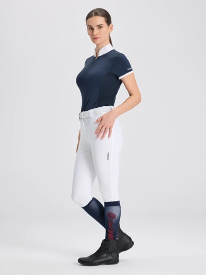 VENEZIA NAVY POLO DA CONCORSO DONNA MANICA CORTA