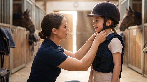 Tuo Figlio Inizia l’Equitazione: Elenco del Primo Equipaggiamento e Guida alla Sicurezza
