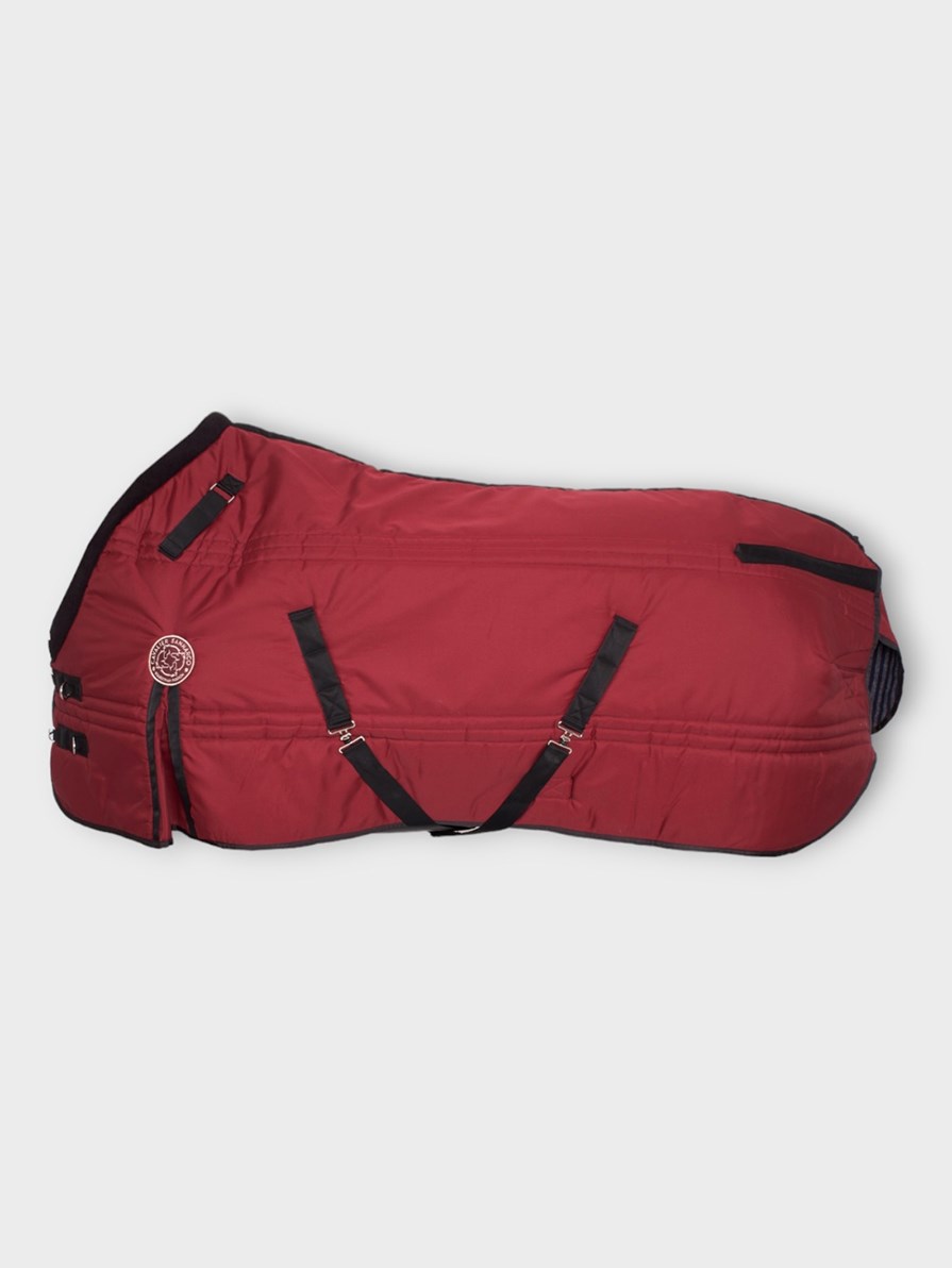 ALASKA-P BORDEAUX COPERTA DA BOX INVERNALE X PONY