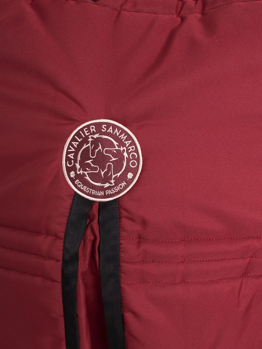 ALASKA-P BORDEAUX COPERTA DA BOX INVERNALE X PONY