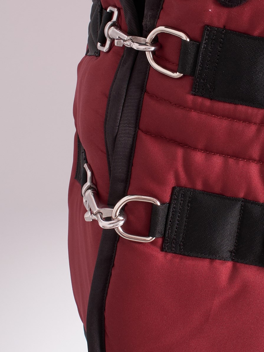 ALASKA-P BORDEAUX COPERTA DA BOX INVERNALE X PONY