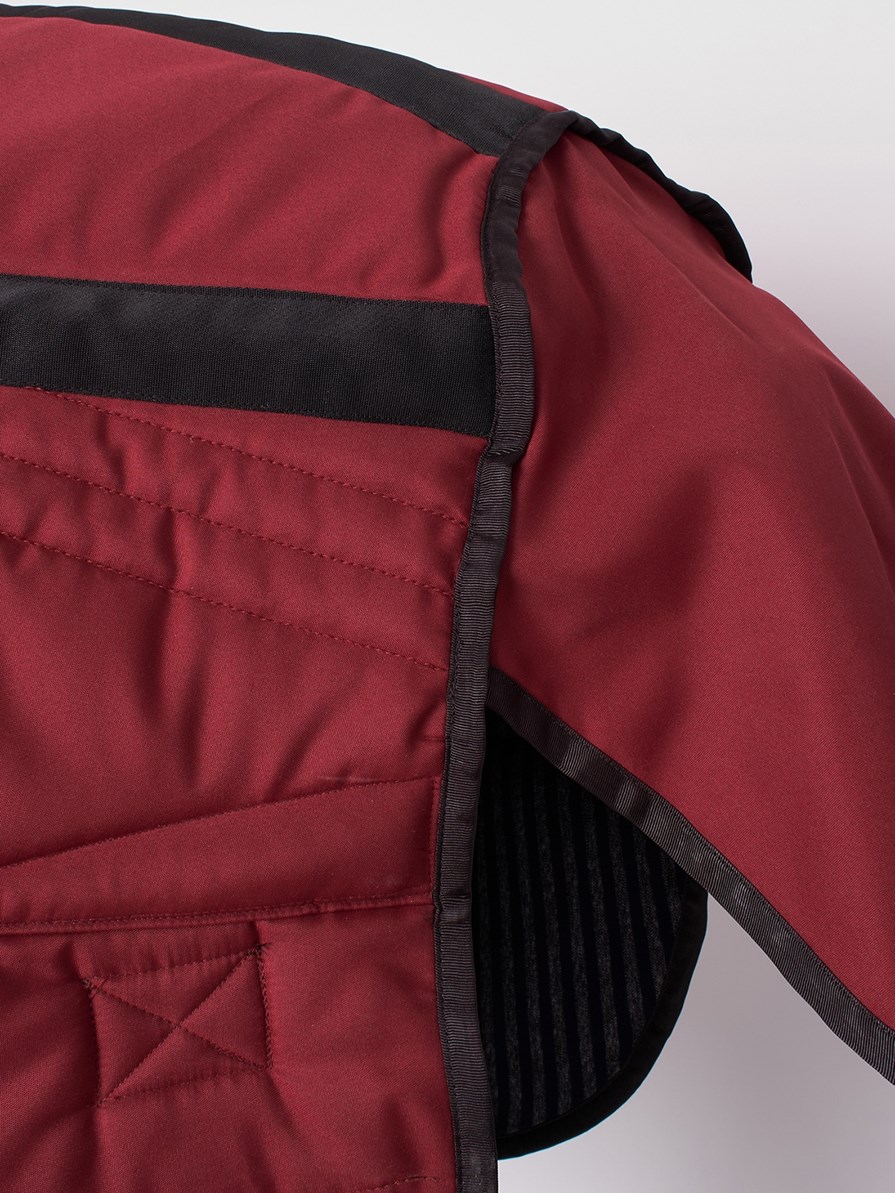 ALASKA-P BORDEAUX COPERTA DA BOX INVERNALE X PONY