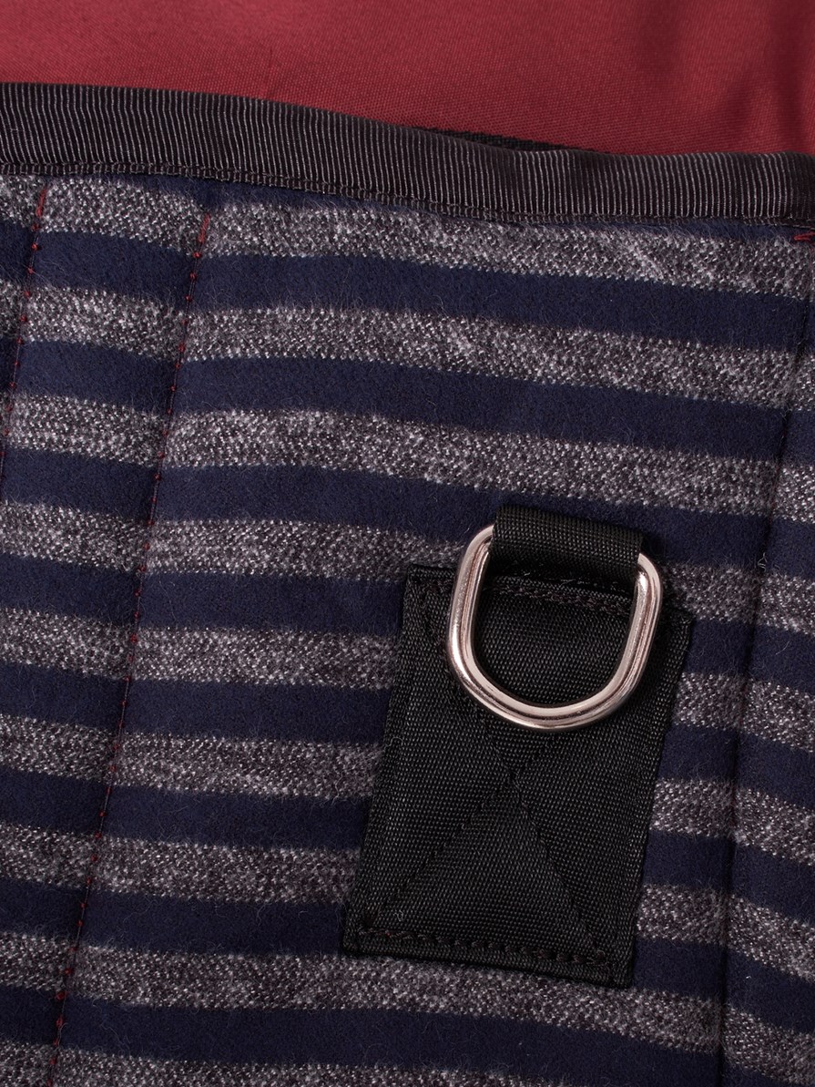 ALASKA-P BORDEAUX COPERTA DA BOX INVERNALE X PONY