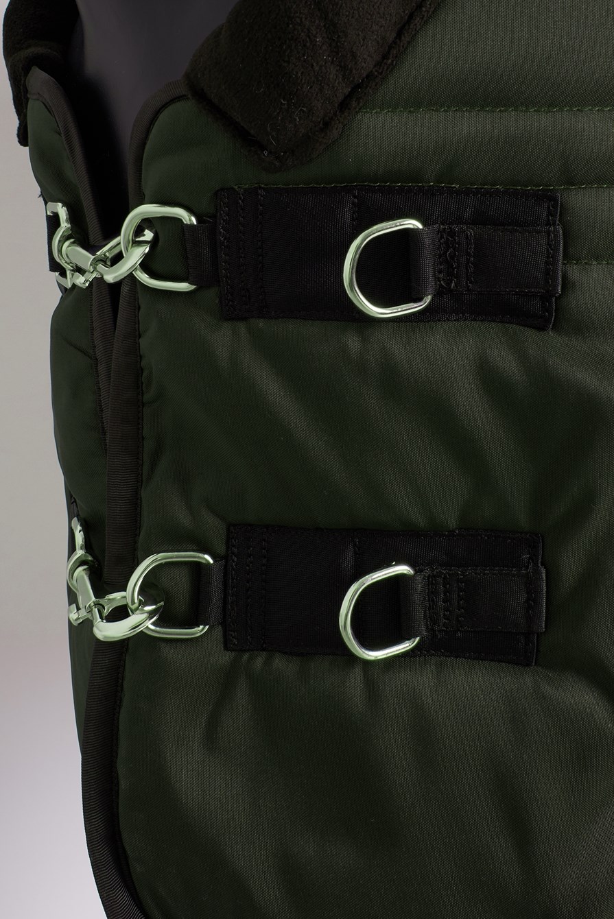 ALASKA-P GREEN COPERTA DA BOX INVERNALE X PONY