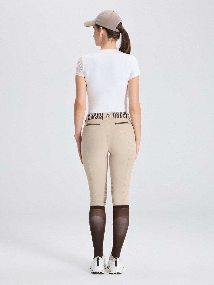 ALEA BEIGE WOMEN'S KNEE GRIP PRO BREECHES