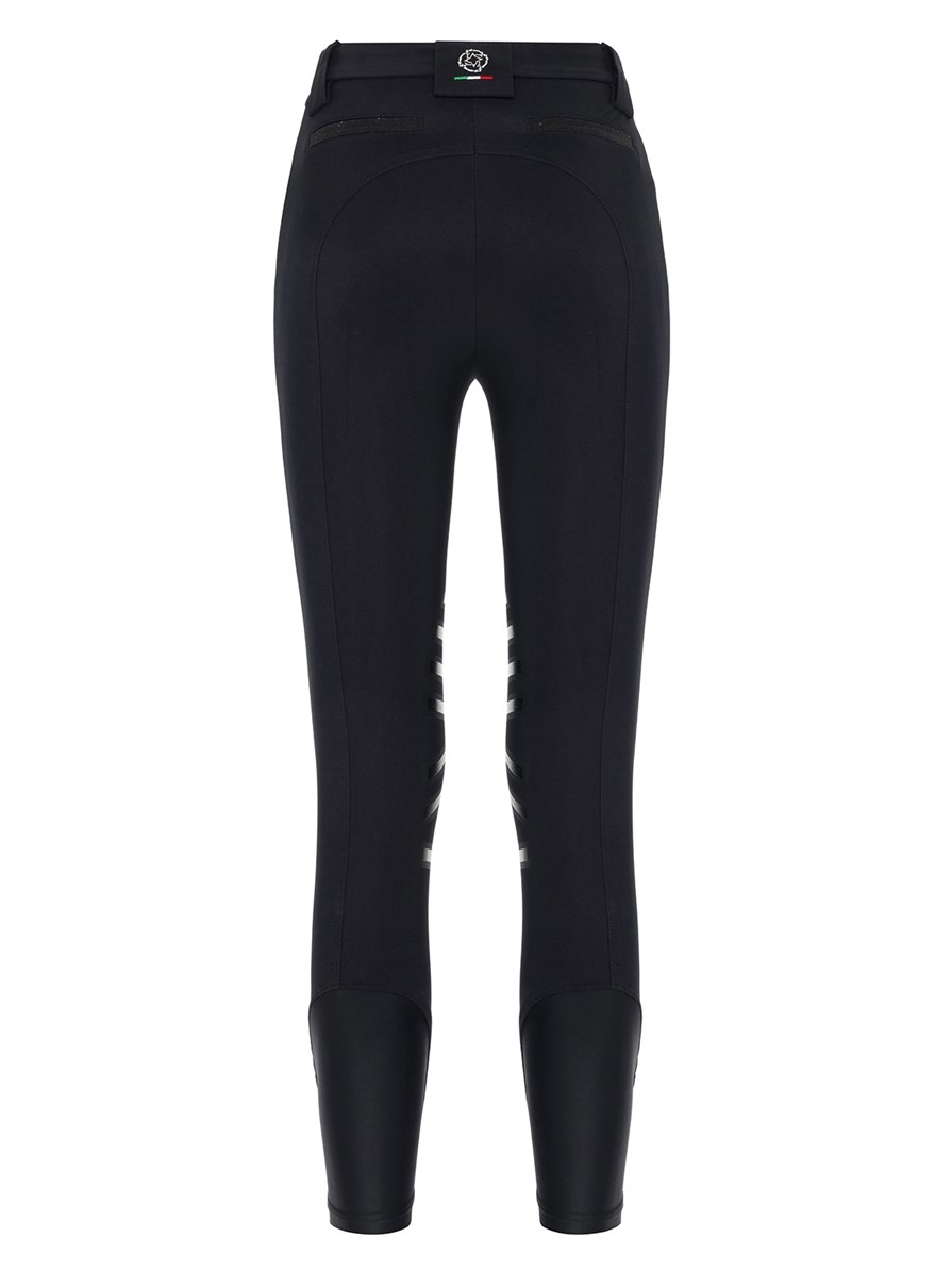 ALEA BLACK WOMEN'S KNEE GRIP PRO BREECHES 
