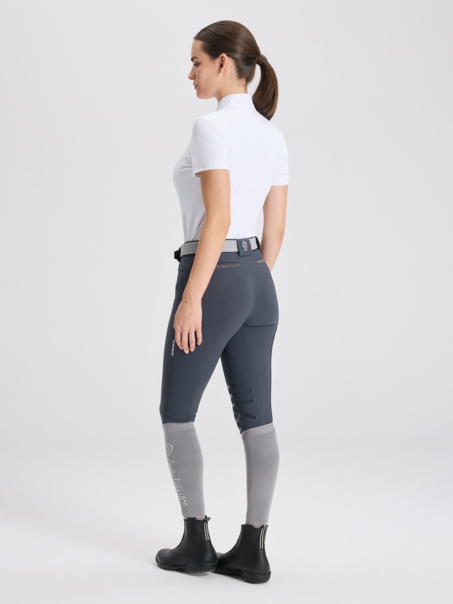 ALEA DARK GRAY WOMEN'S KNEE GRIP PRO BREECHES