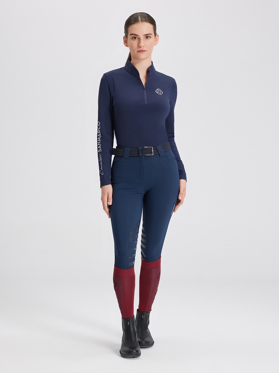 ALEA NAVY PANTALONI KNEE GRIP PRO DA DONNA