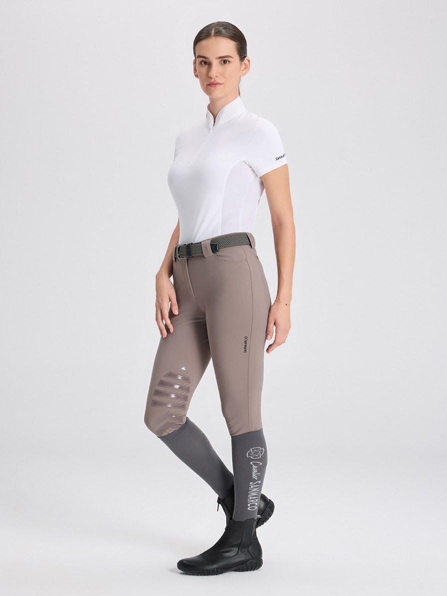 ALEA TAUPE WOMEN'S KNEE GRIP PRO BREECHES
