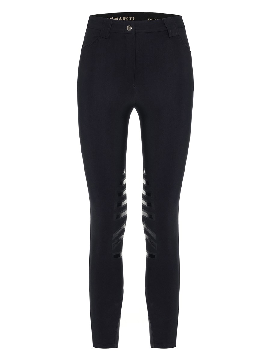 ALEA-W BLACK WOMEN'S KNEE GRIP PRO WINTER BREECHES