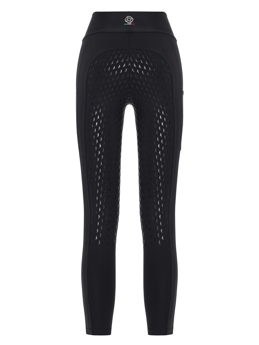 ALLEGRA BLACK LEGGINGS FULL GRIP PRO DA DONNA
