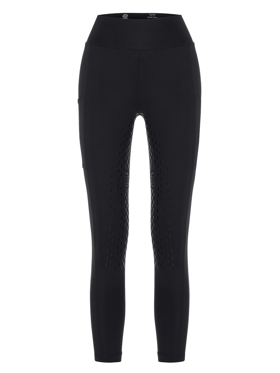 ALLEGRA BLACK WOMEN'S FULL GRIP PRO LEGGINGS