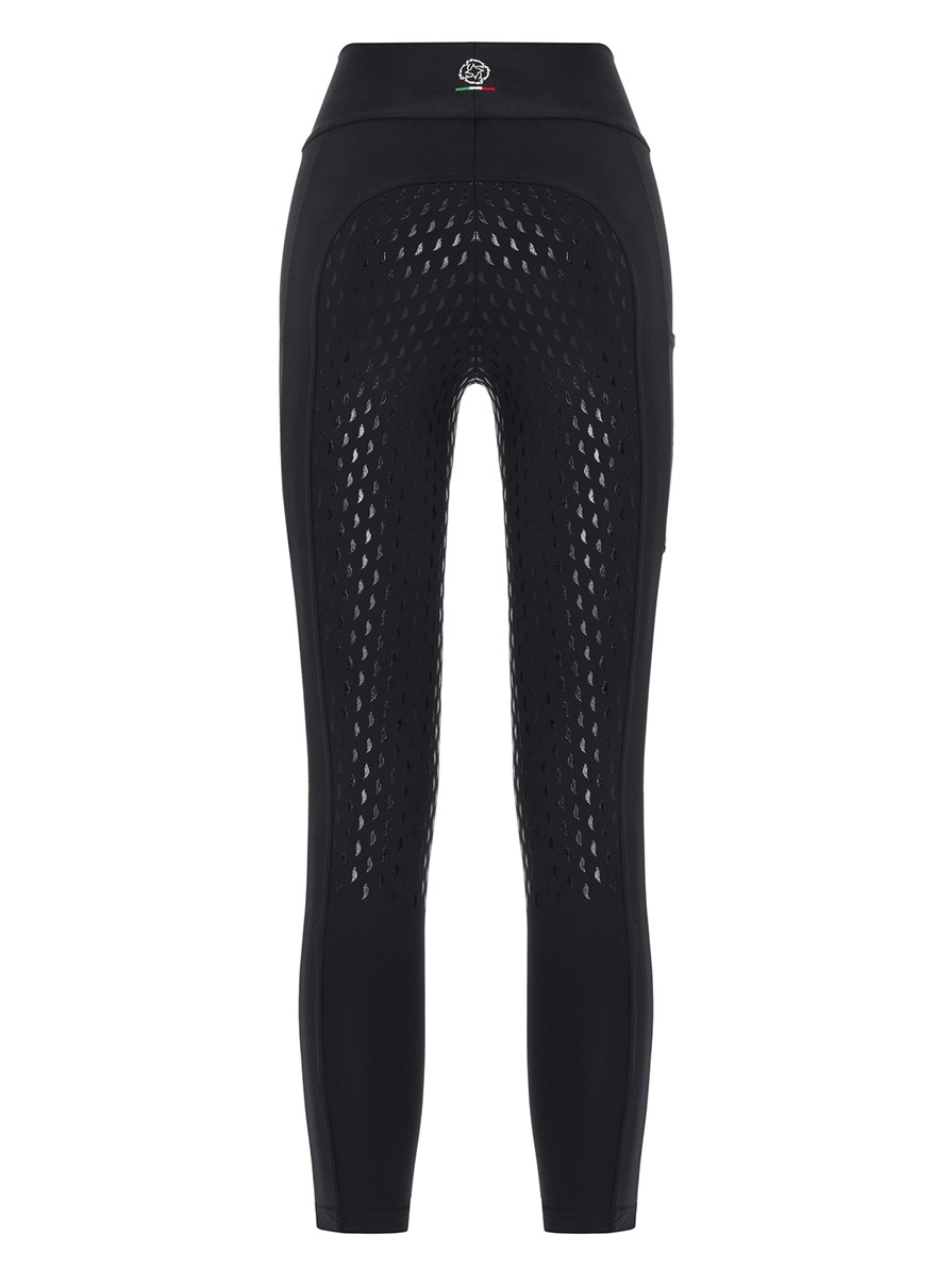 ALLEGRA BLACK WOMEN'S FULL GRIP PRO LEGGINGS