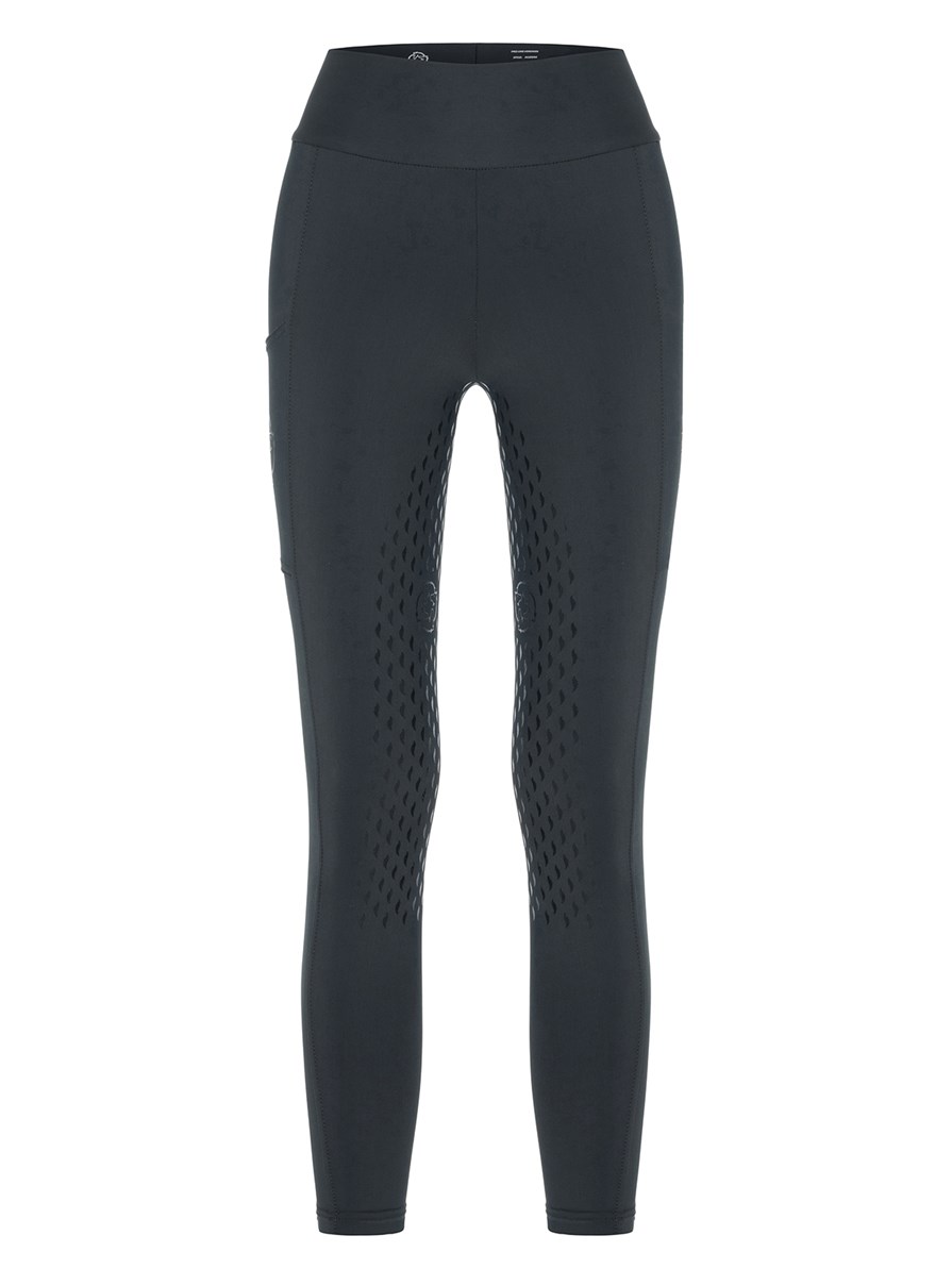 ALLEGRA DARK GRAY LEGGINGS FULL GRIP PRO DA DONNA
