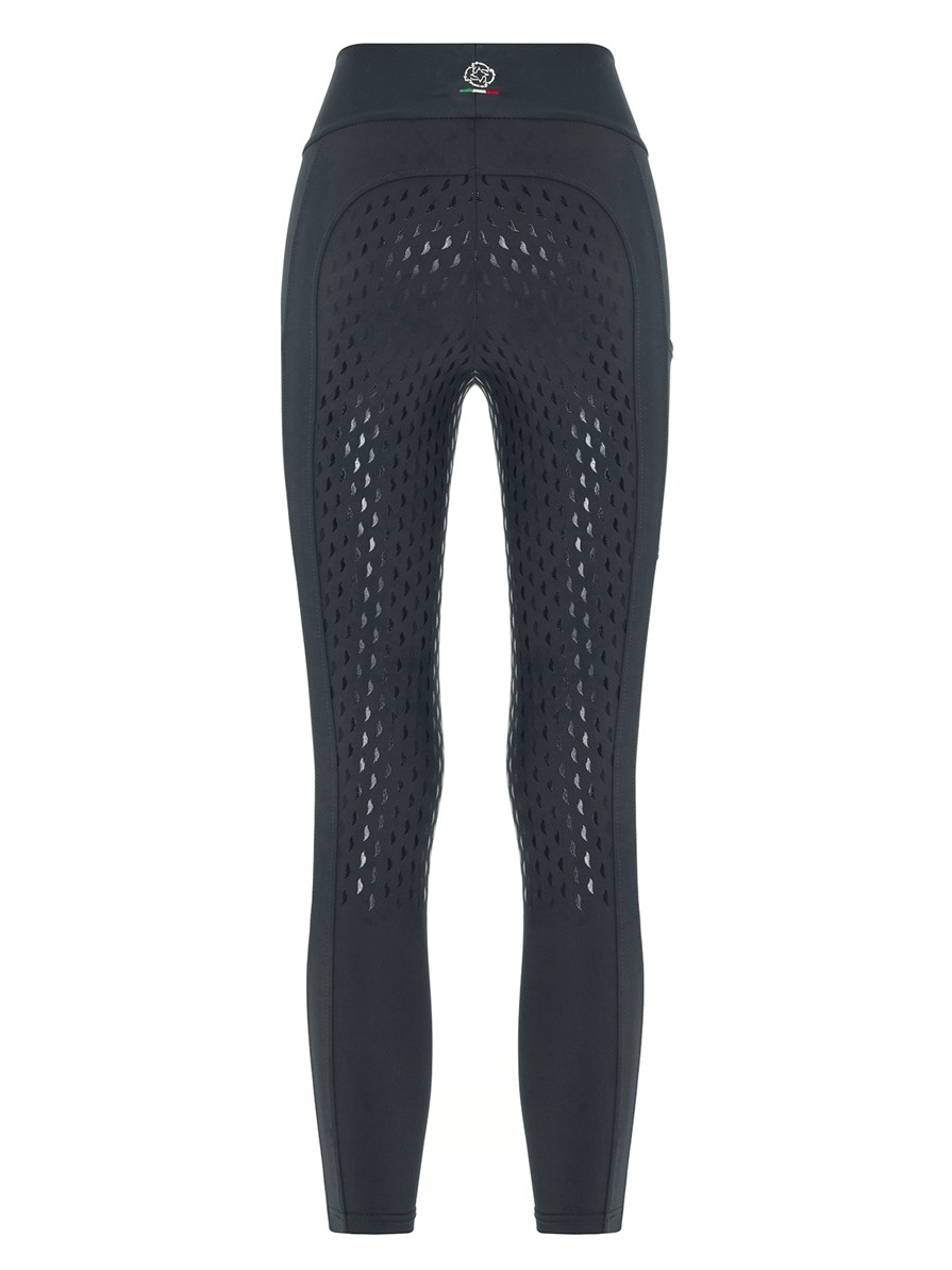 ALLEGRA DARK GRAY LEGGINGS FULL GRIP PRO DA DONNA