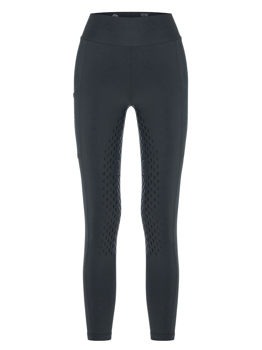 ALLEGRA DARK GRAY WOMEN'S FULL GRIP PRO LEGGINGS
