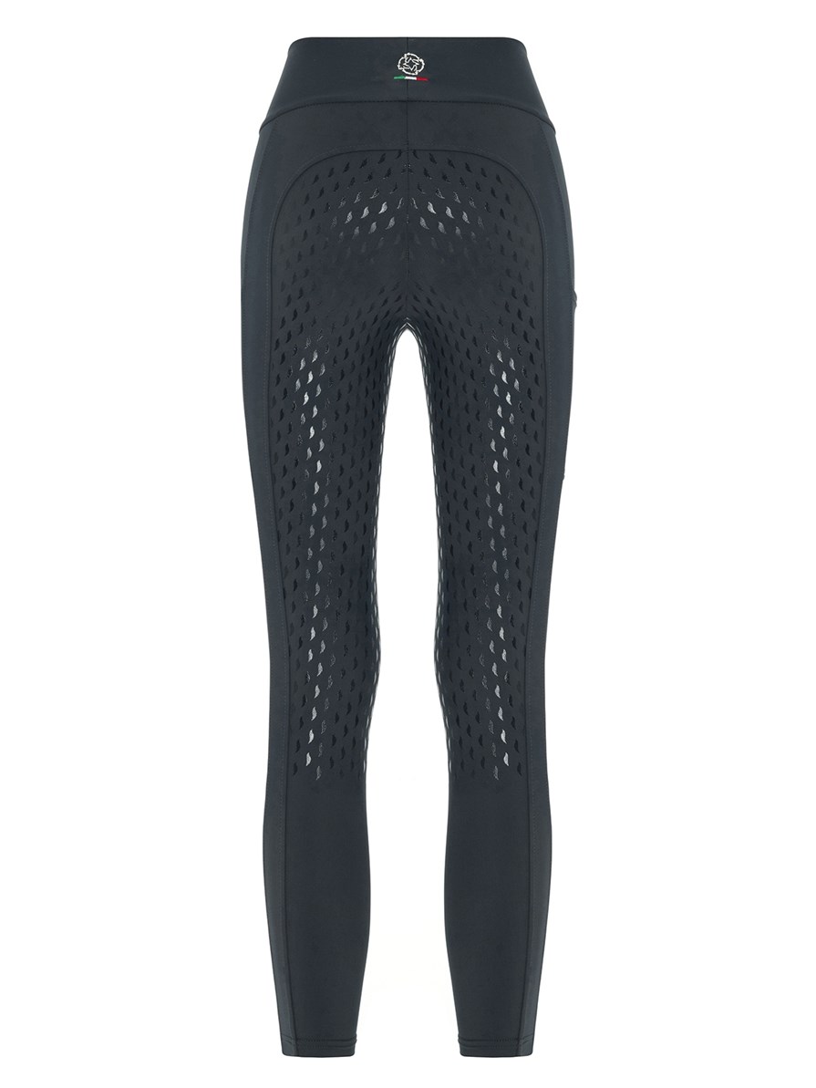 ALLEGRA DARK GRAY WOMEN'S FULL GRIP PRO LEGGINGS