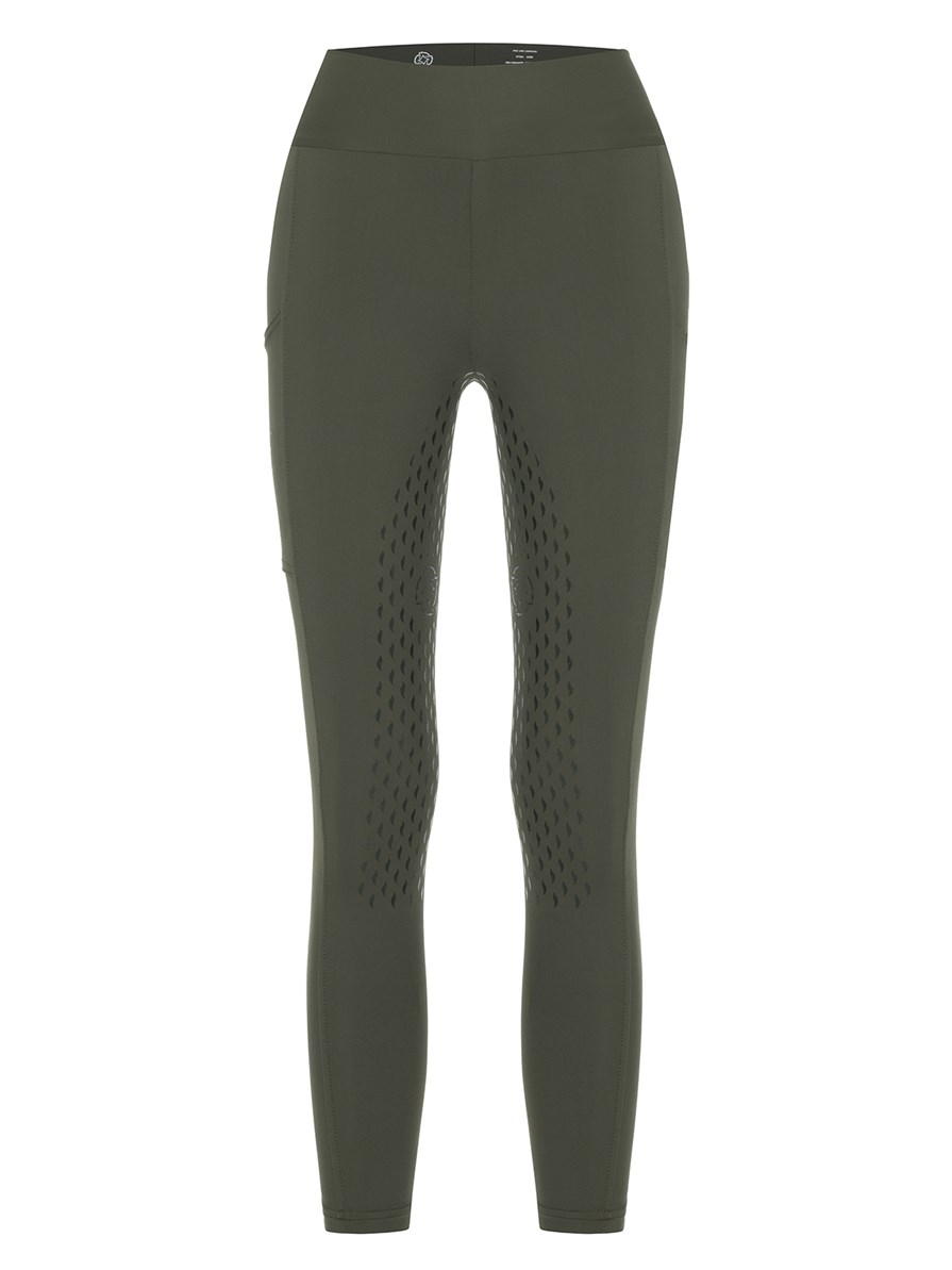 ALLEGRA GREEN LEGGINGS FULL GRIP PRO DA DONNA