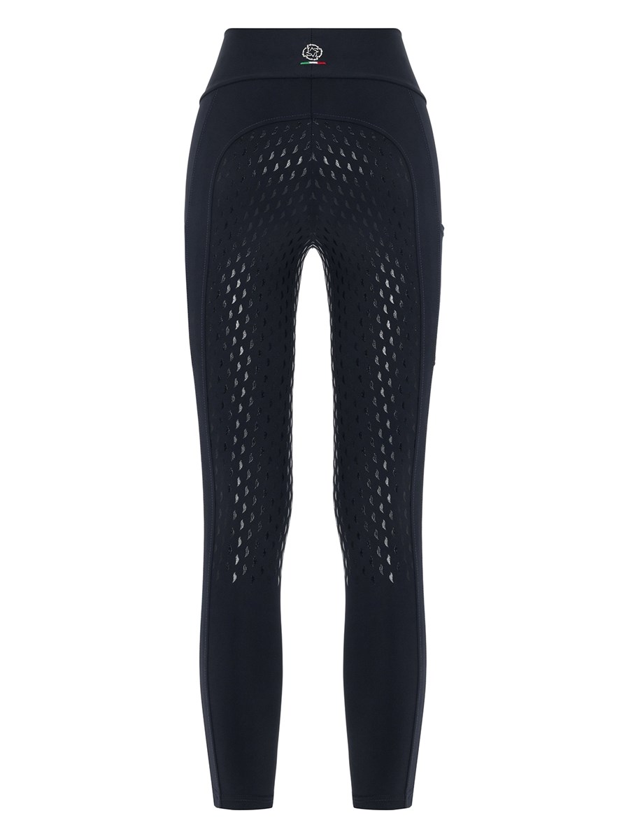 ALLEGRA NAVY WOMEN'S FULL GRIP PRO LEGGINGS