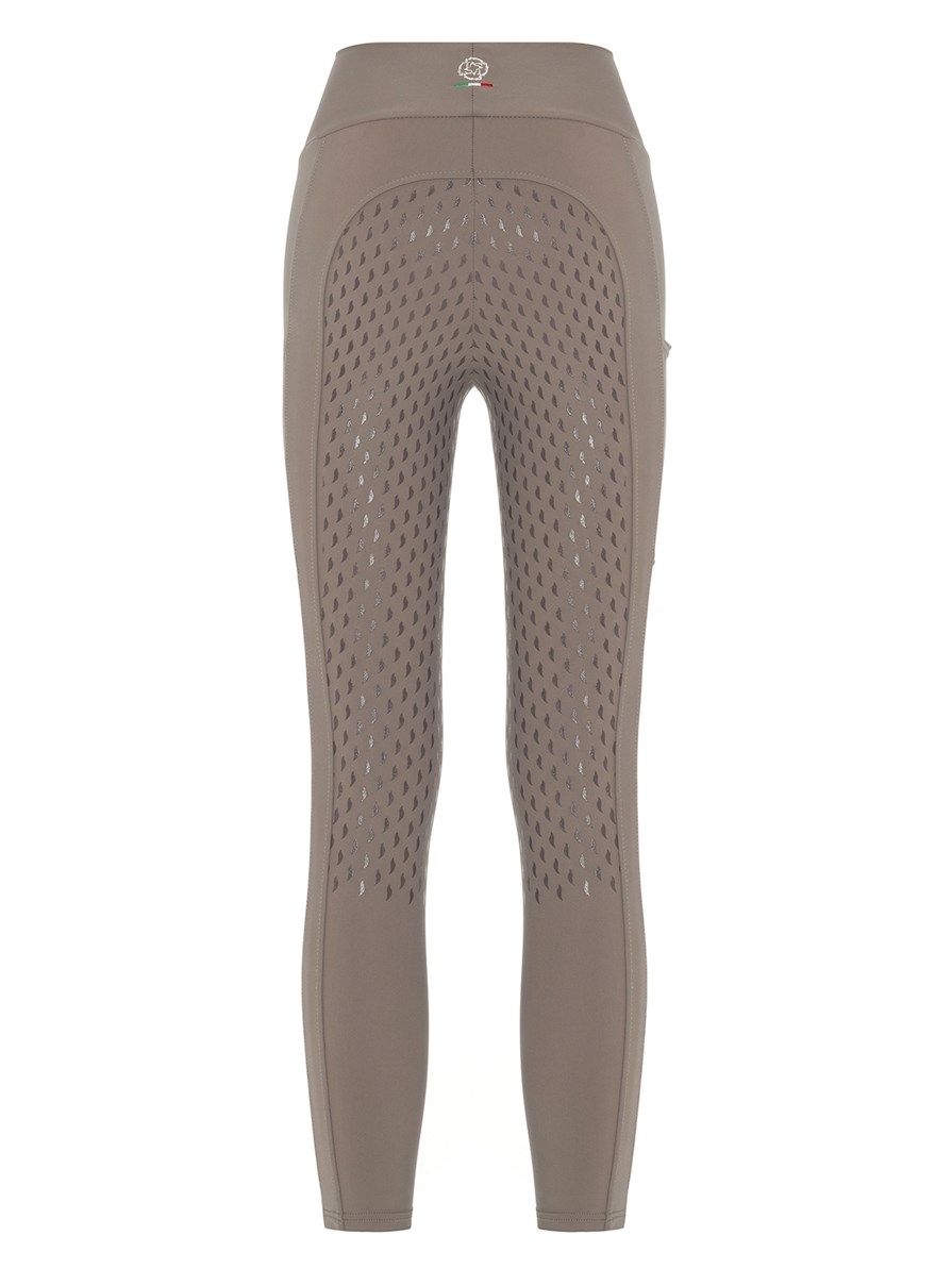 ALLEGRA TAUPE LEGGINGS FULL GRIP PRO DA DONNA