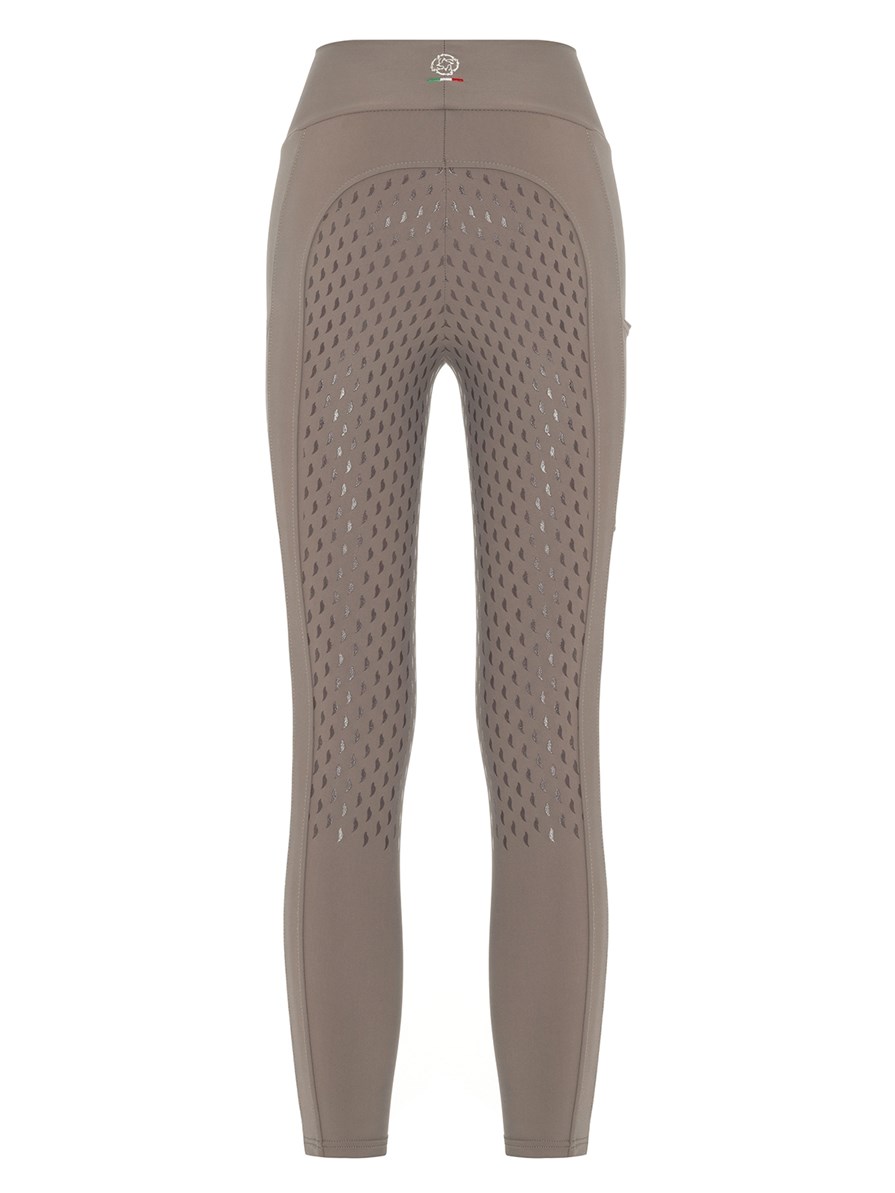 ALLEGRA TAUPE WOMEN'S FULL GRIP PRO LEGGINGS