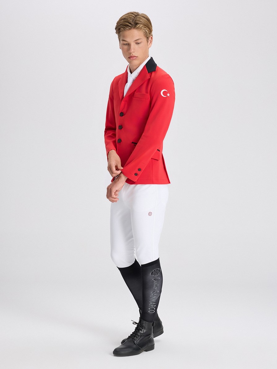 AREZZO-TBF RED MEN'S PRO COMPETITION JACKET X TEAM TÜRKİYE