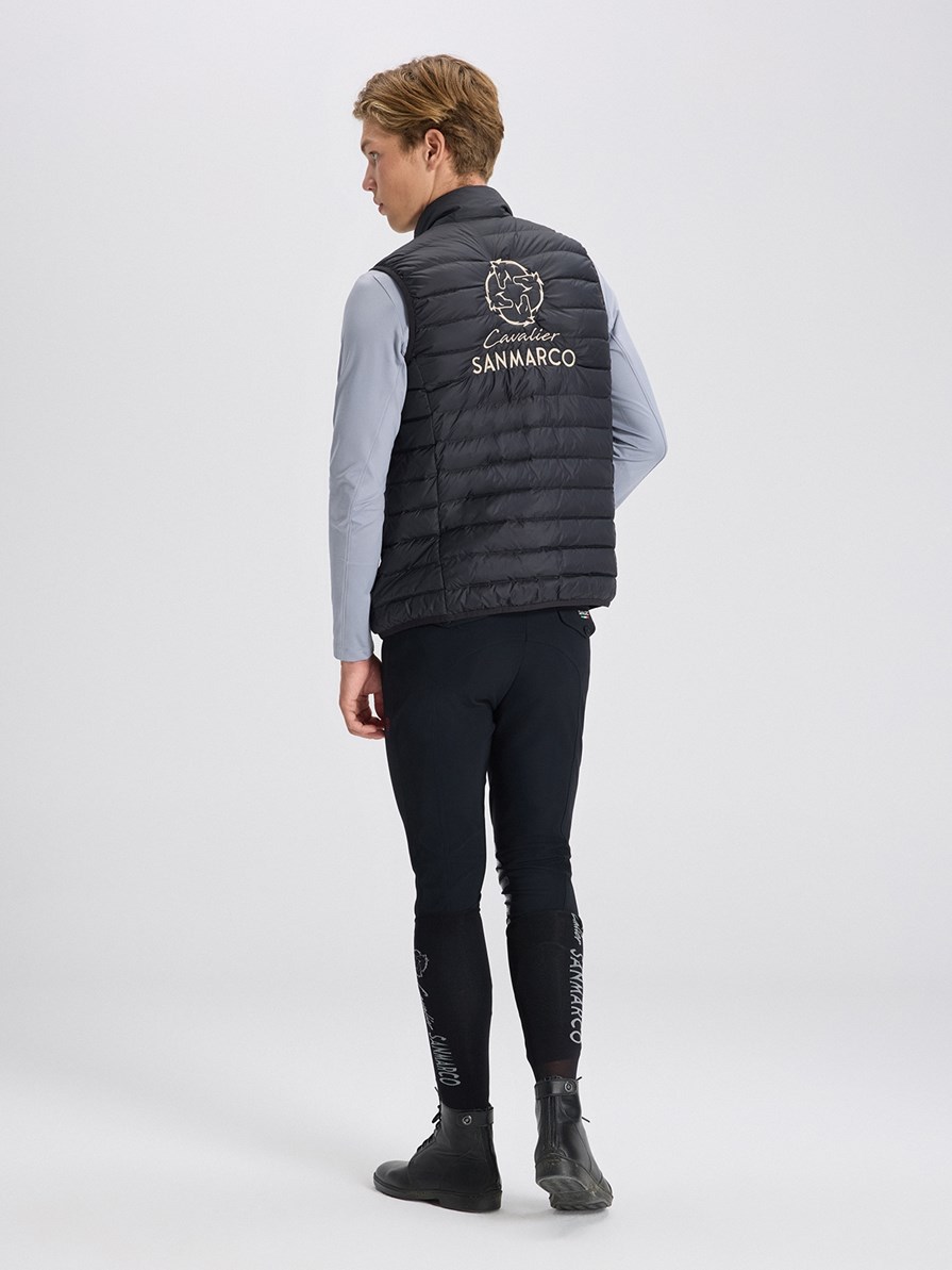 ATLANTA BLACK MEN'S PUFFER VEST