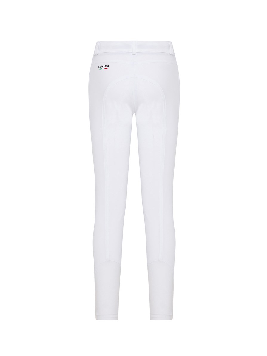 ATLANTIS-W WHITE PANTALONI INVERNALI KNEE GRIP PRO JUNIOR