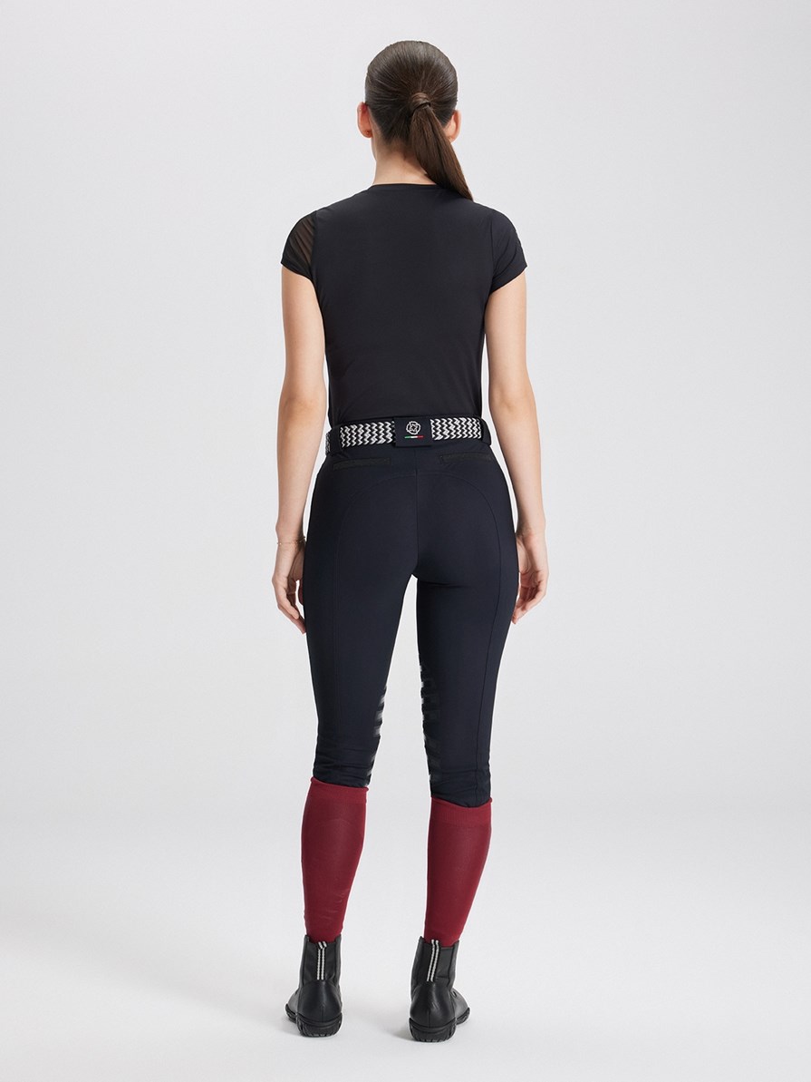 BELLA BLACK KADIN TECH T-SHIRT 