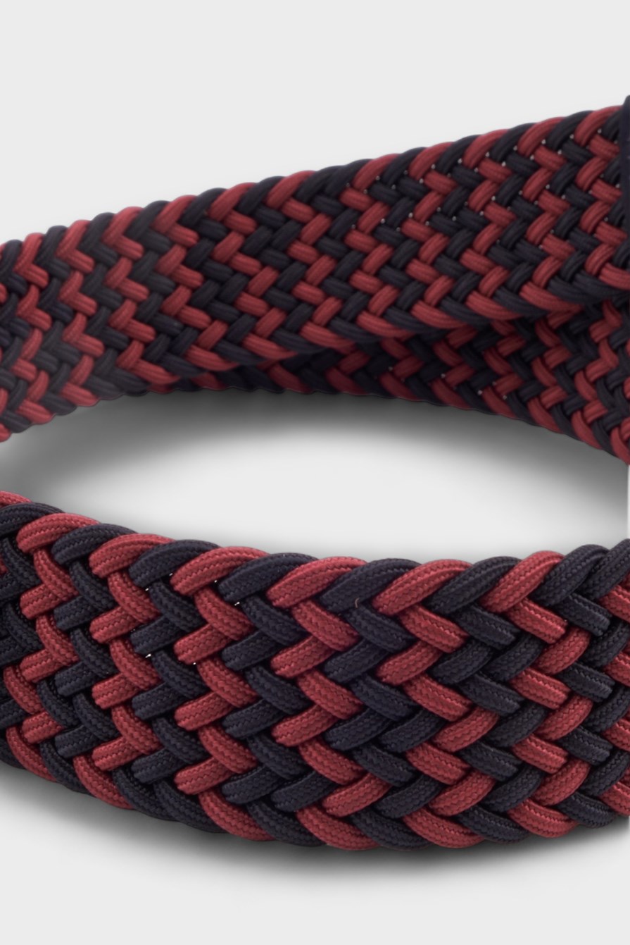 CINTURA ELASTICA   -   ADULTS UNISEX   BORDEAUX/NAVY