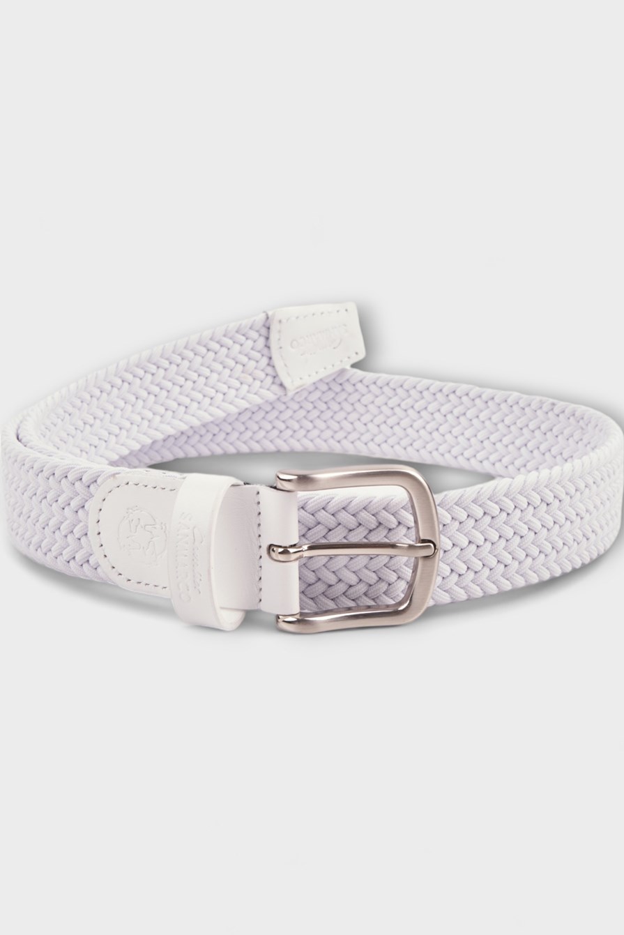 CINTURA ELASTICA   -   ADULTS UNISEX   WHITE/WHITE