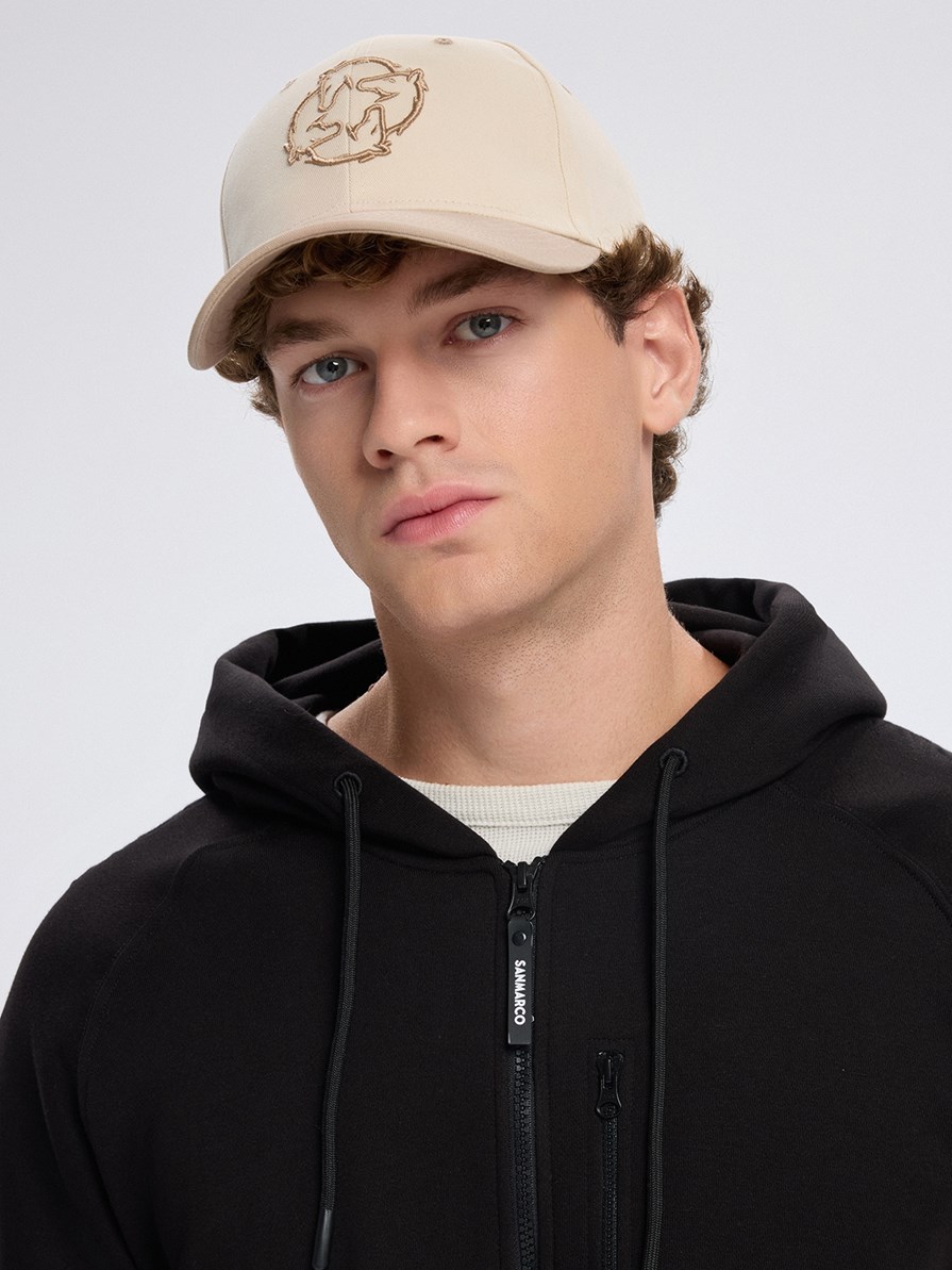 CAPE TOWN BEIGE BASEBALL CAP 