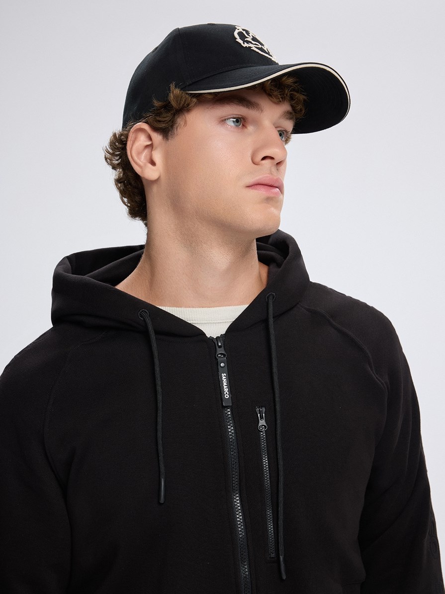 CAPE TOWN BLACK BASEBALL CAP 