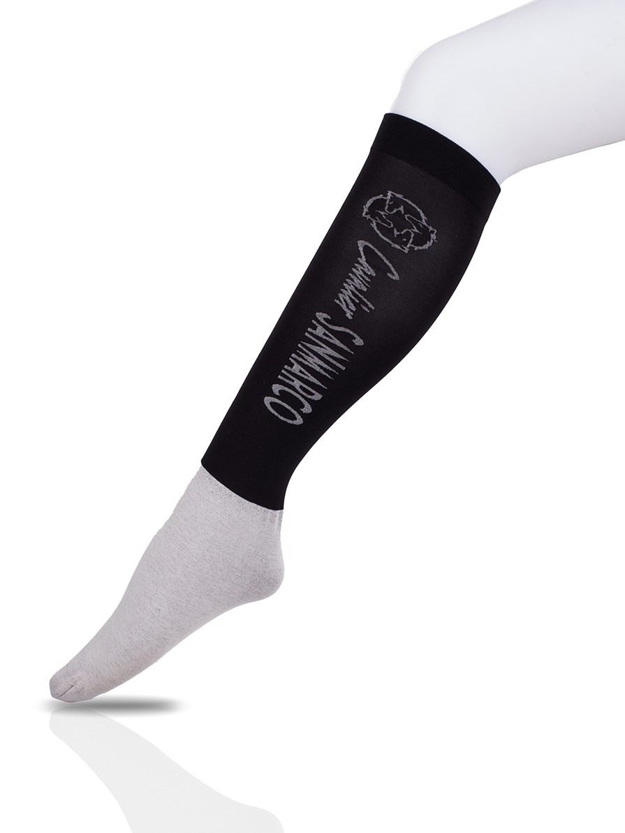 CAPRI-3XB SET #2/Navy,Brown,Black UNISEX SUMMER RIDING SOCKS 3 PACK BUNDLE 