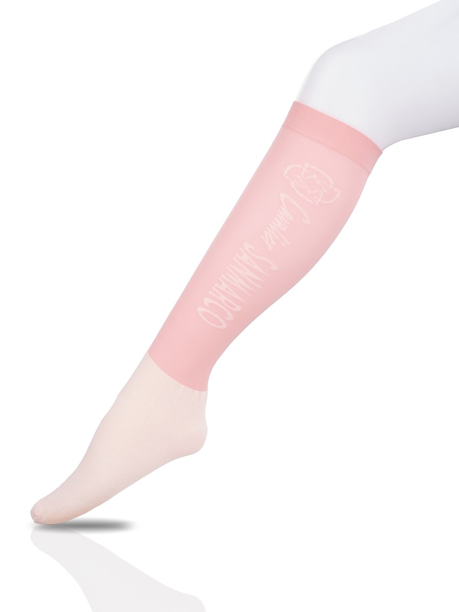 CAPRI-3XB SET #5/Pink,L.Gray,Purple UNISEX SUMMER RIDING SOCKS 3 PACK BUNDLE 