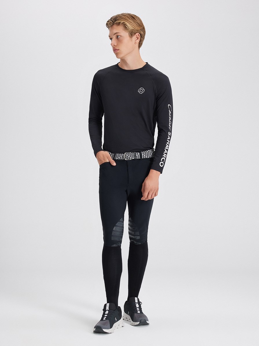 COPENHAGEN BLACK MAGLIETTA MANICA LUNGA DA UOMO