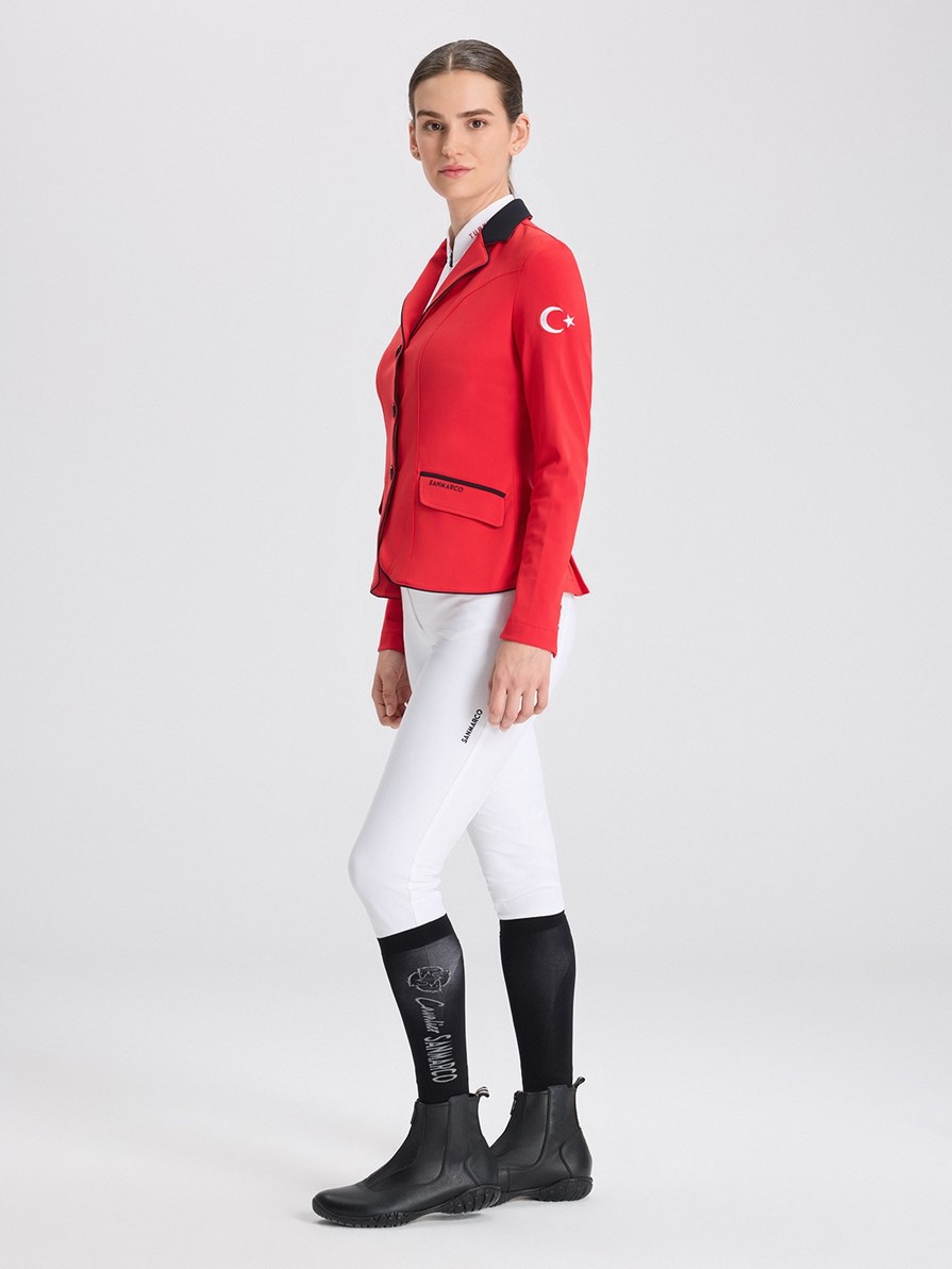 GORLA MINORE-TBF RED WOMEN'S PRO COMPETITION JACKET X TEAM TÜRKİYE
