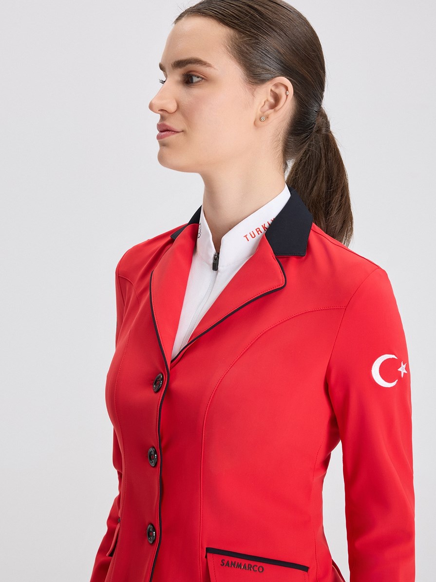 GORLA MINORE-TBF RED WOMEN'S PRO COMPETITION JACKET X TEAM TÜRKİYE