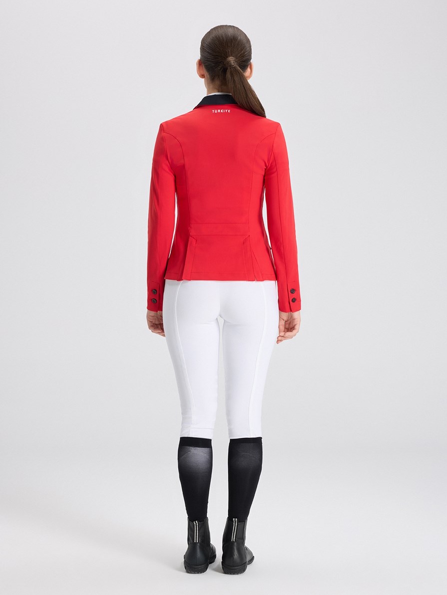 GORLA MINORE-TBF RED WOMEN'S PRO COMPETITION JACKET X TEAM TÜRKİYE