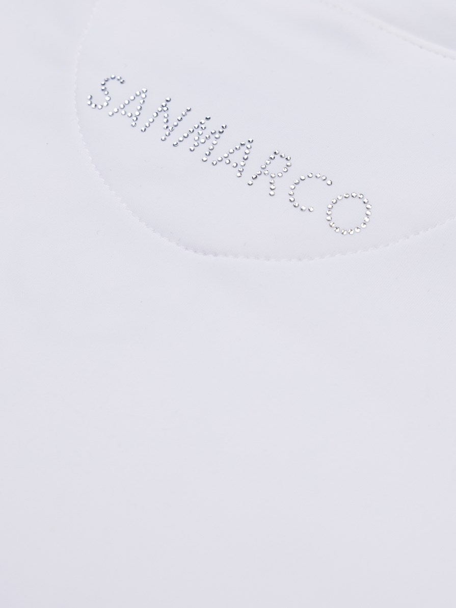 IBIZA WHITE T-SHIRT DONNA SENZA MANICHE 